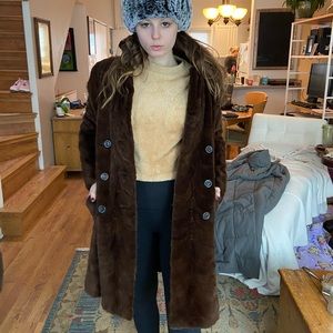 Brown Fur Jacket
